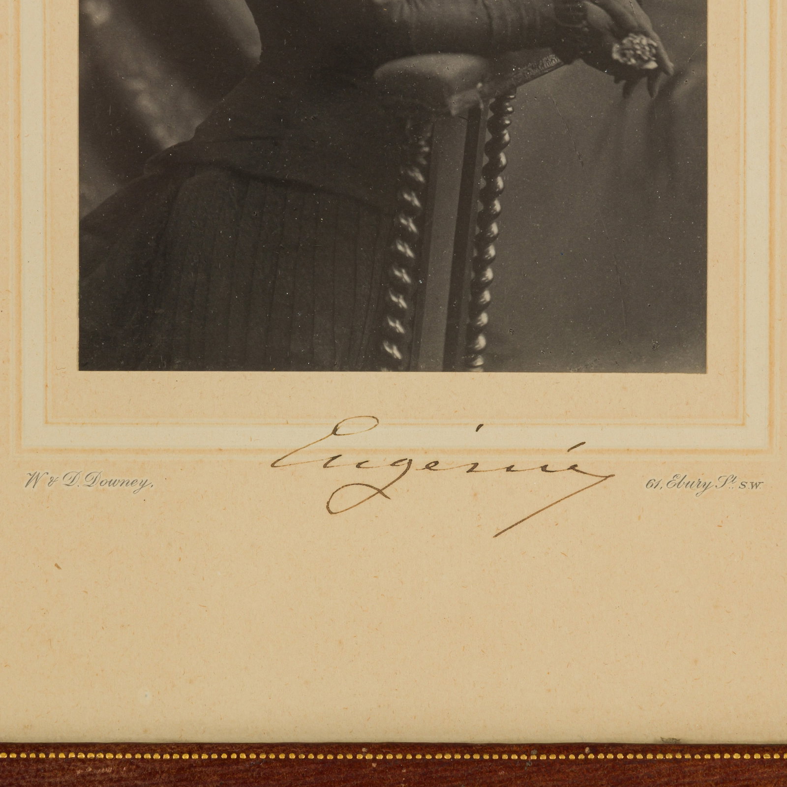 Eugenie, Empress Consort of Napoleon III Signed photograph - 3