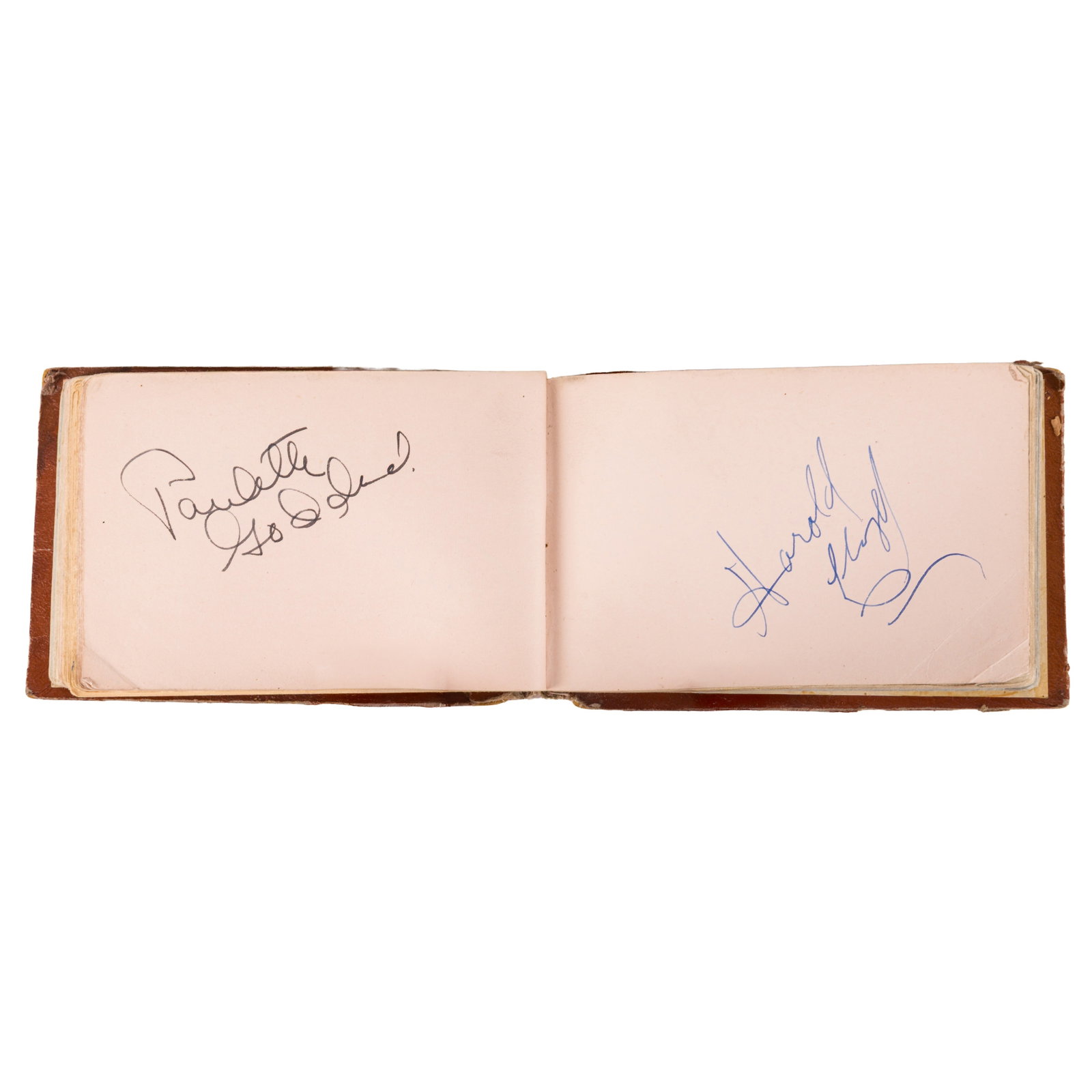 Autograph Album.- Incl. Winston Churchill c. 1950s - 3
