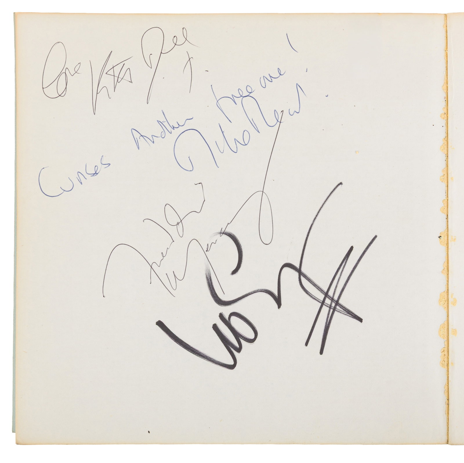 Mercury (Freddie) & Others Guinness Book of Hits of the 70's, signed copy - 3