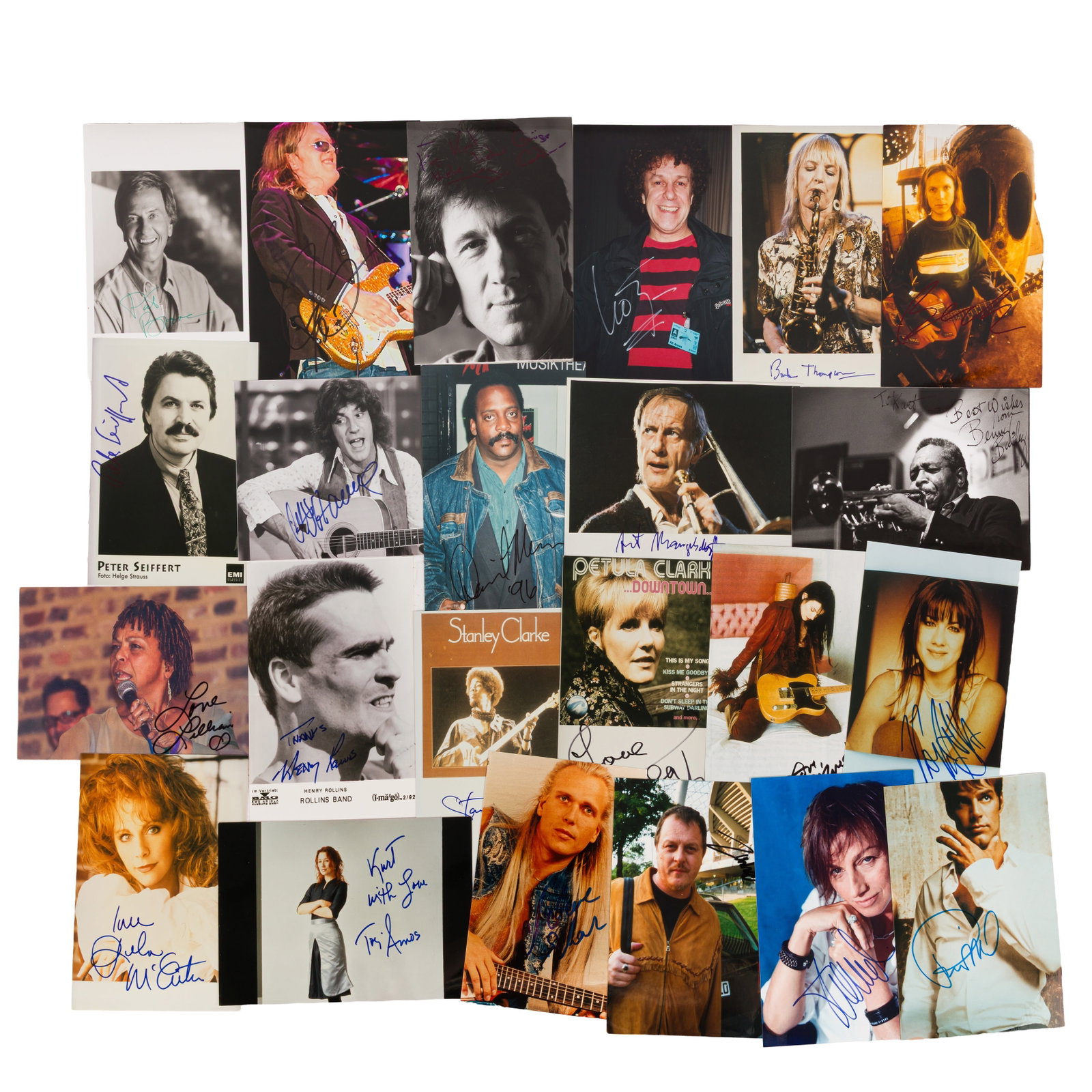 Photograph Collection.- Music Interest Signed photographs - 3