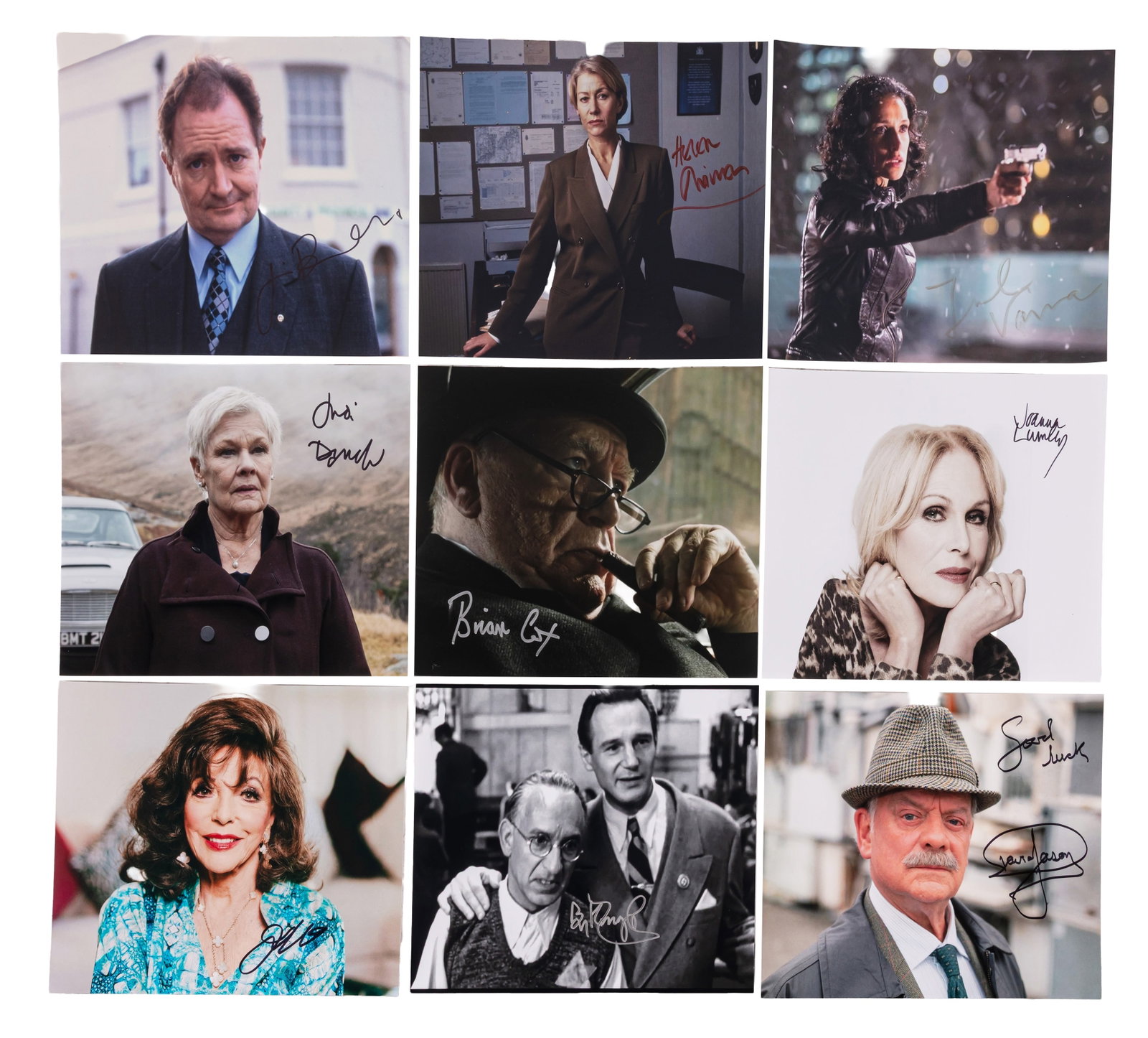 Photograph Collection.- British Actors & Actresses Signed photographs - 2