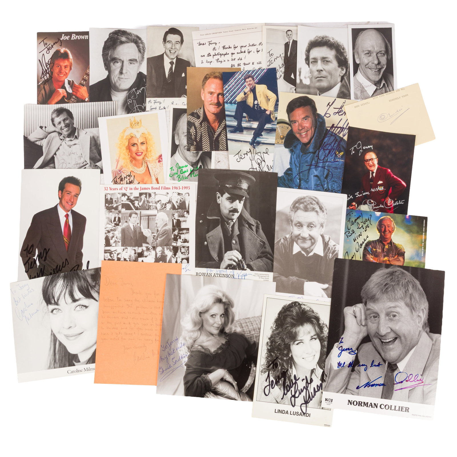 Photograph Collection.- Actors & TV stars Signed photographs - 2