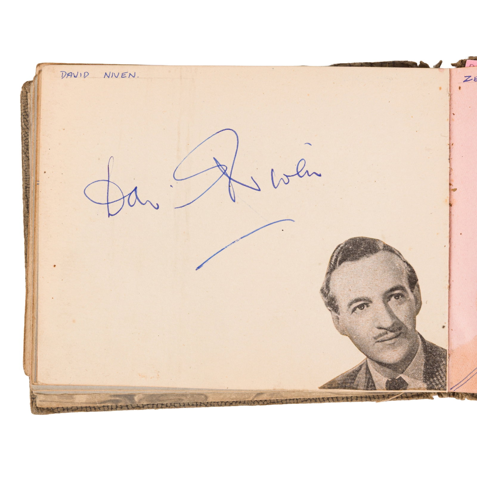 Autograph Album.- Incl. Aldous Huxley c. 1940s-1950s - 2