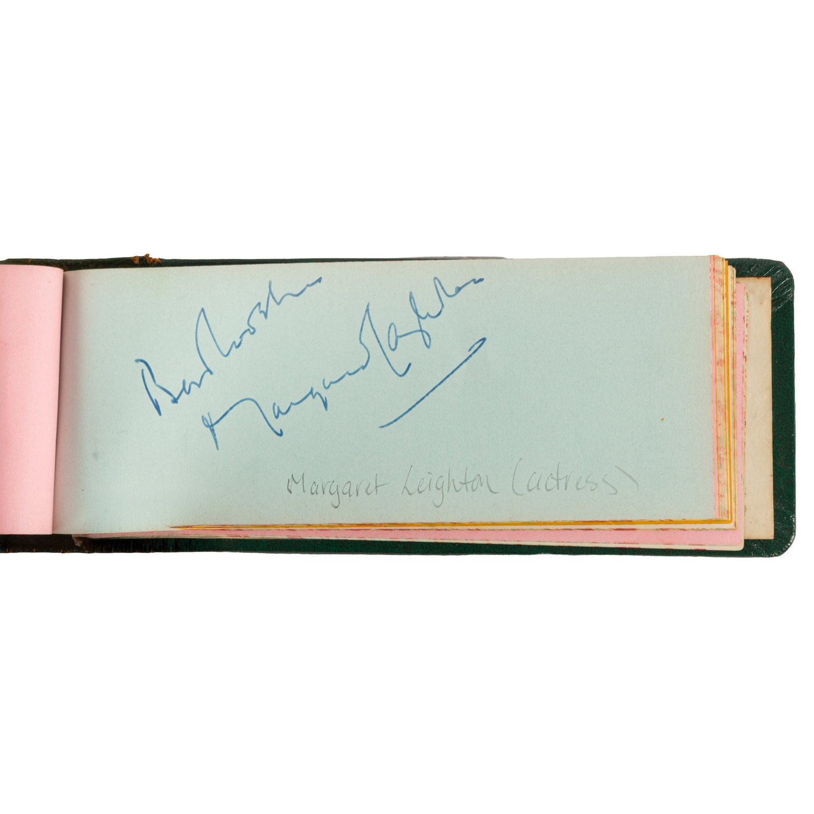 Autograph Album.- Actors & Entertainers c. 1950s - 2