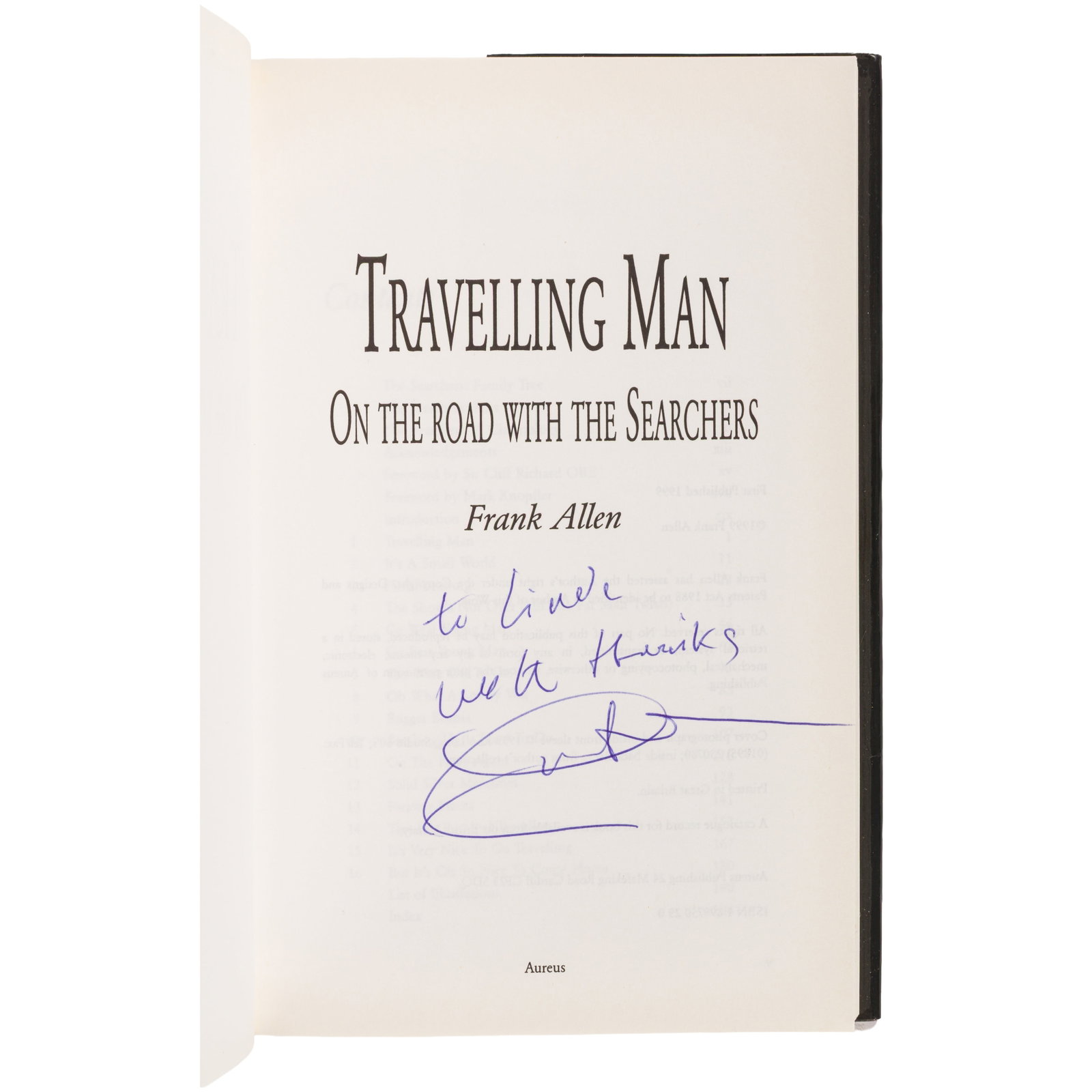 Allen (Frank) Signed volumes - 2