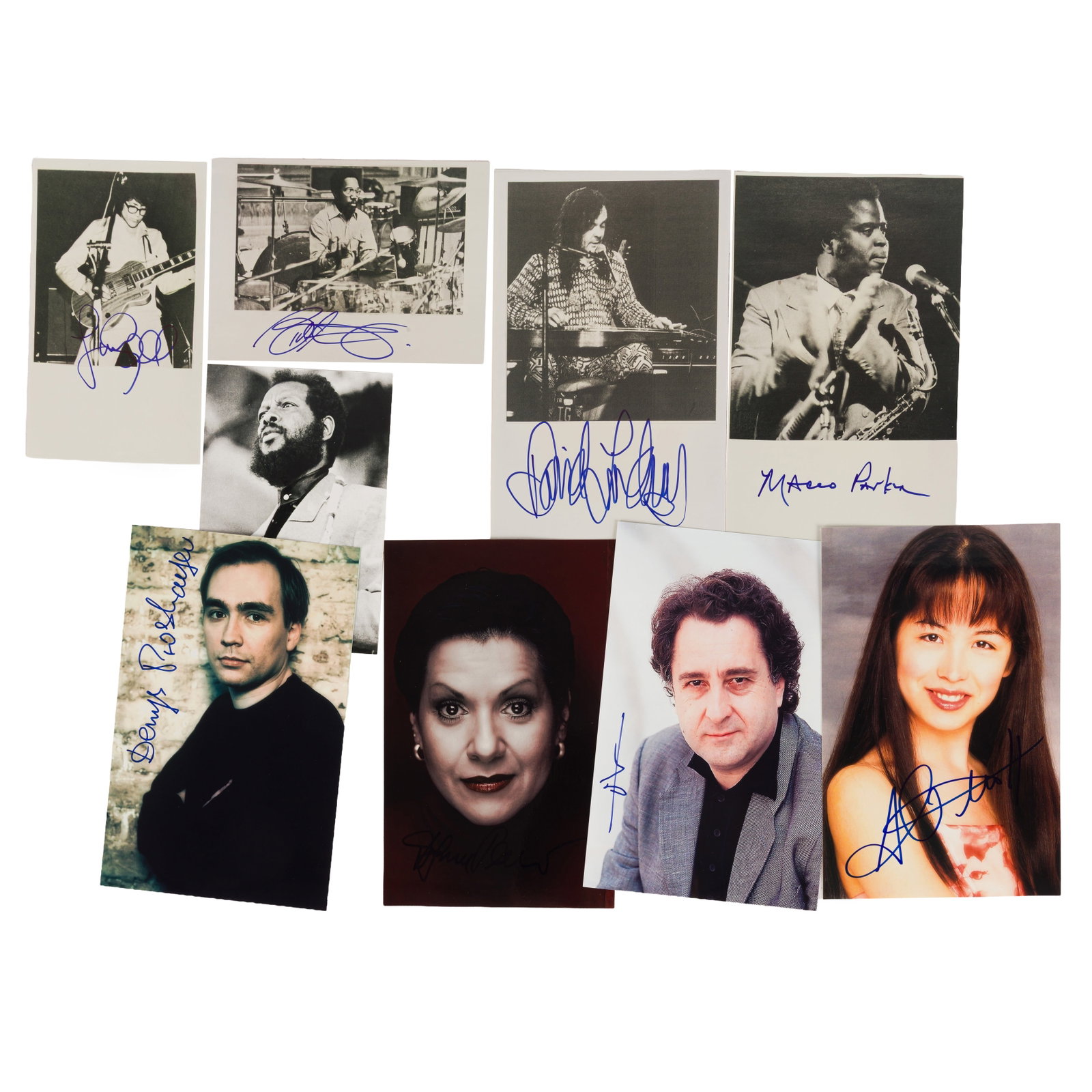 Photograph Collection.- Music Interest Signed photographs - 2