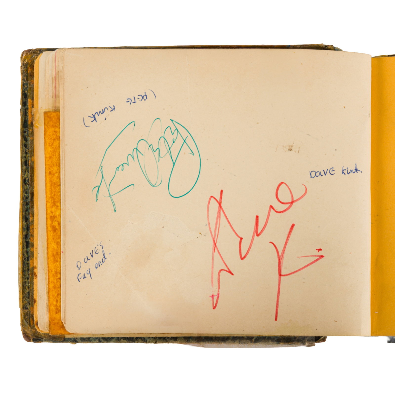 Autograph Album.- Incl. the Kinks 1960s - 5