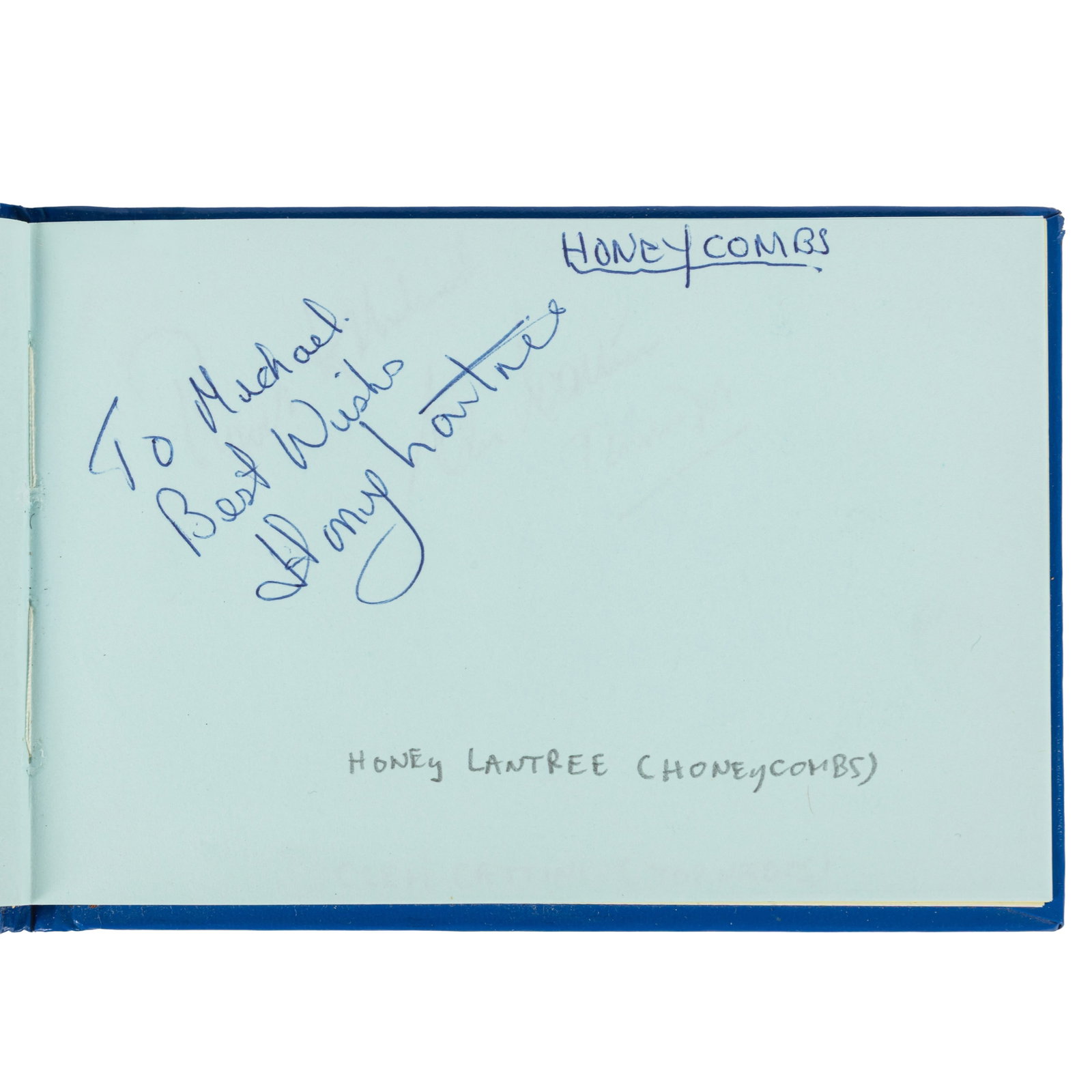 Autograph Album.- Singers and Musicians c. 1990s - 4
