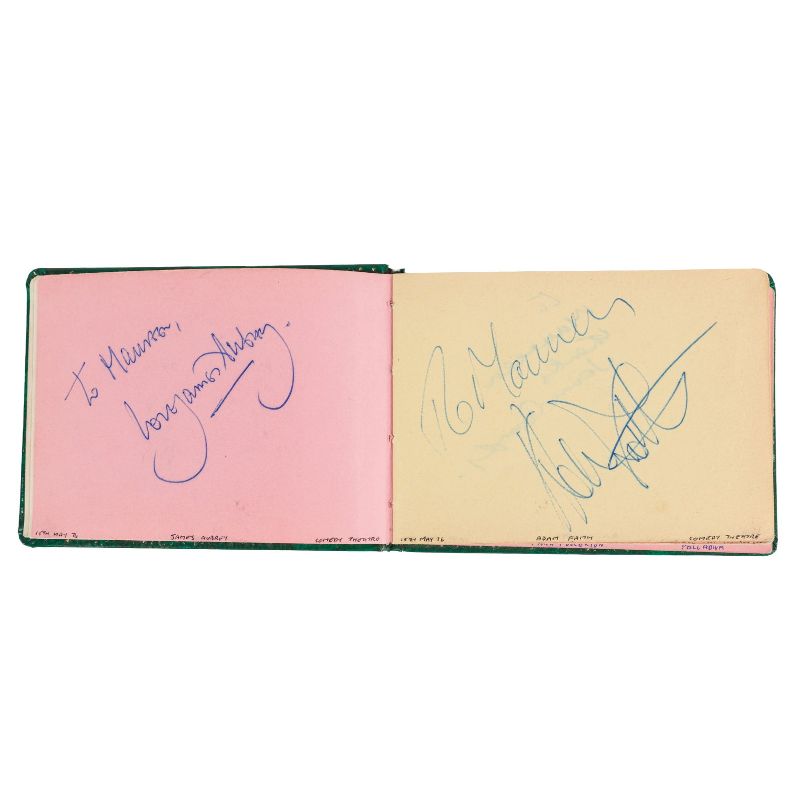 Autograph Album.- Incl. Muhammad Ali c. 1970s - 2