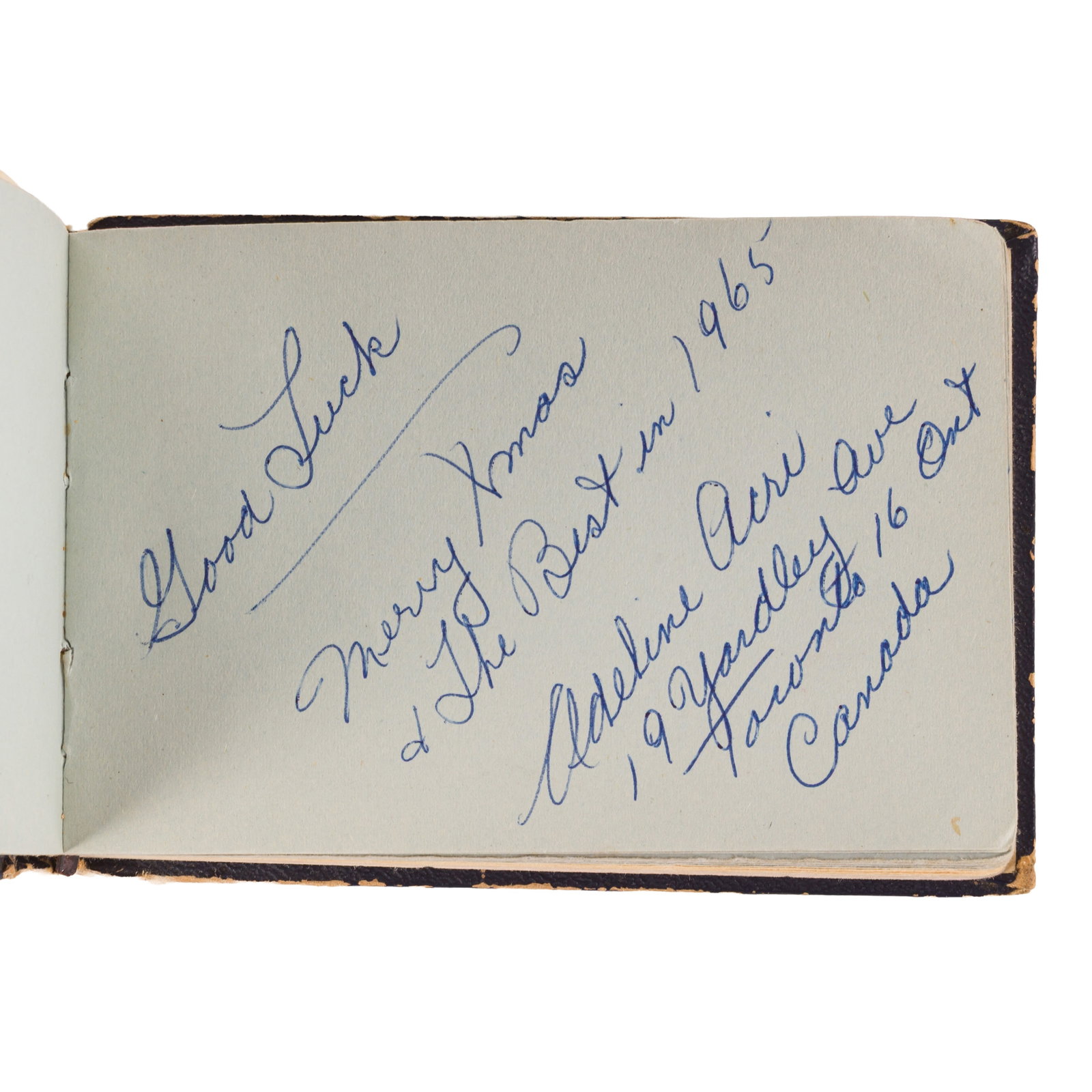 Autograph Albums.-Incl. Nat King Cole c. 1950s - 4