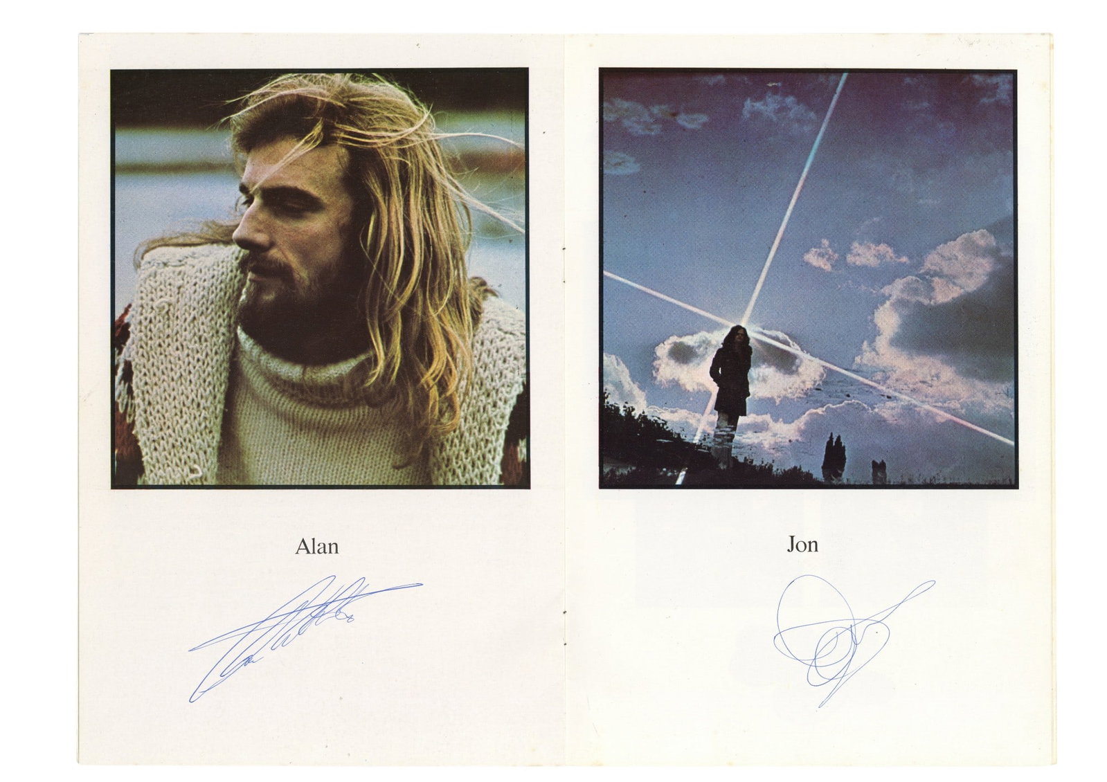 Yes Signed UK Tour Programme, 1973 - 4