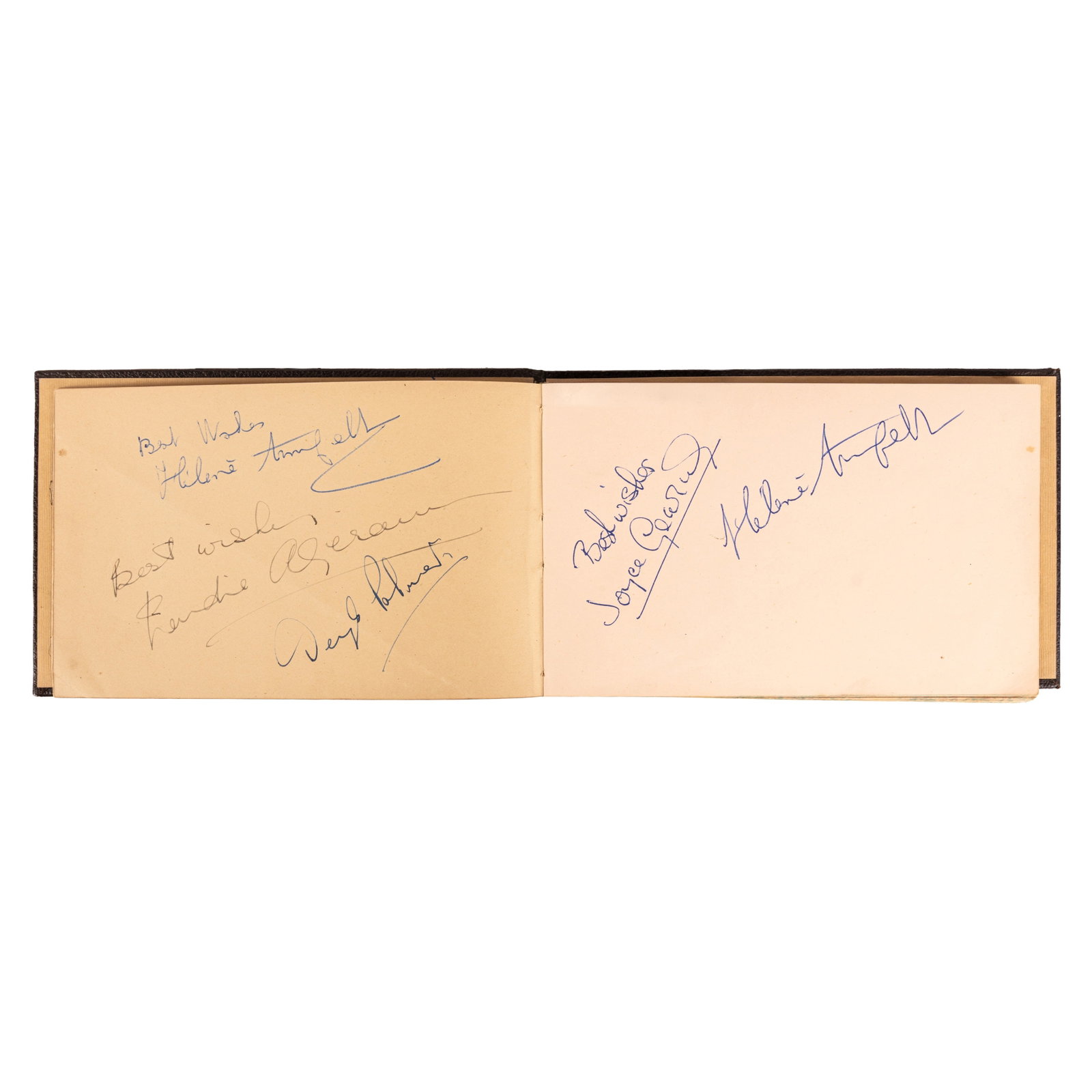 Autograph Collection.- Miscellaneous Autograph albums and photographs - 2