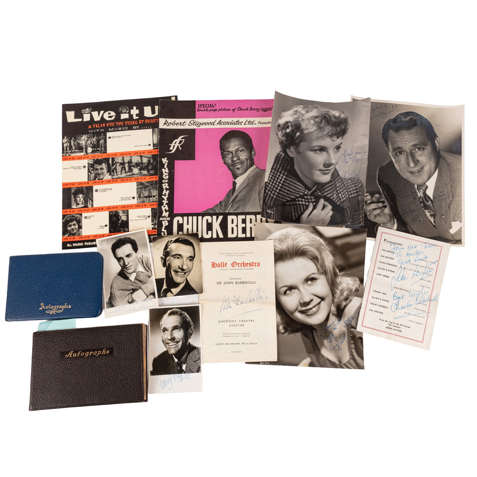 Autograph Collection.- Miscellaneous Autograph albums and photographs - 3