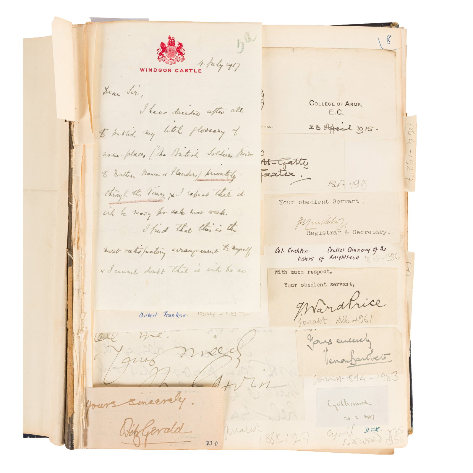 Autograph Album.- Miscellaneous 19th-20th century - 7
