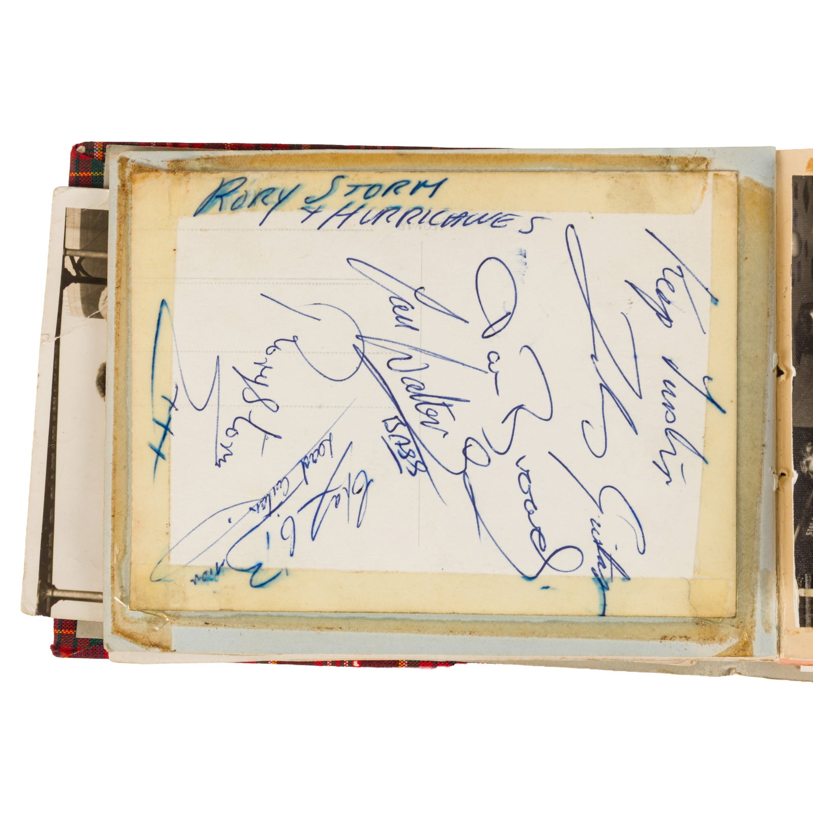 Autograph Album.- Incl. The Searchers c. 1960s - 3