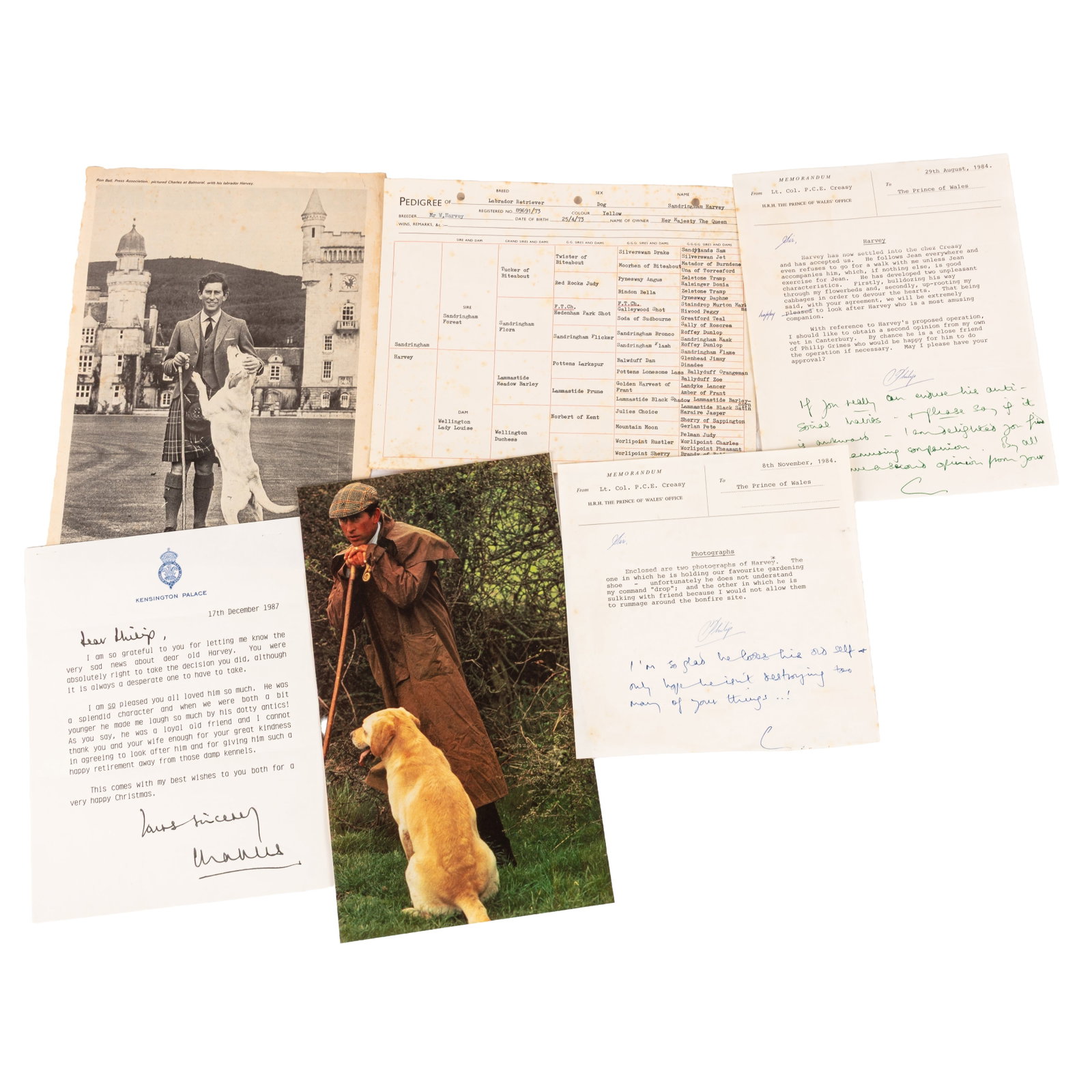 Royal Couturiers.- Incl. Norman Hartnell Photographs and letters - 2