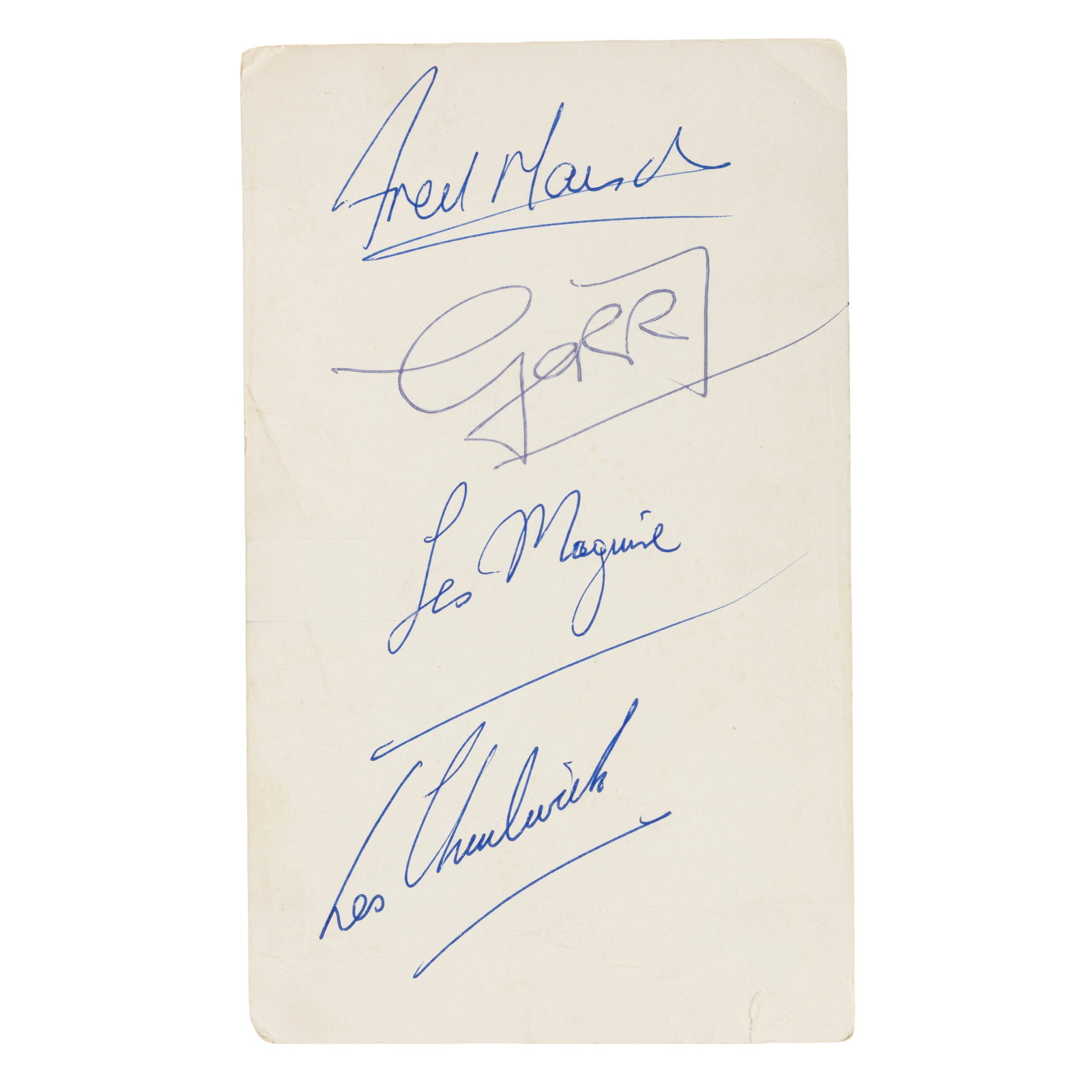 Autograph Album.- Incl. The Rolling Stones c. 1963s - 2