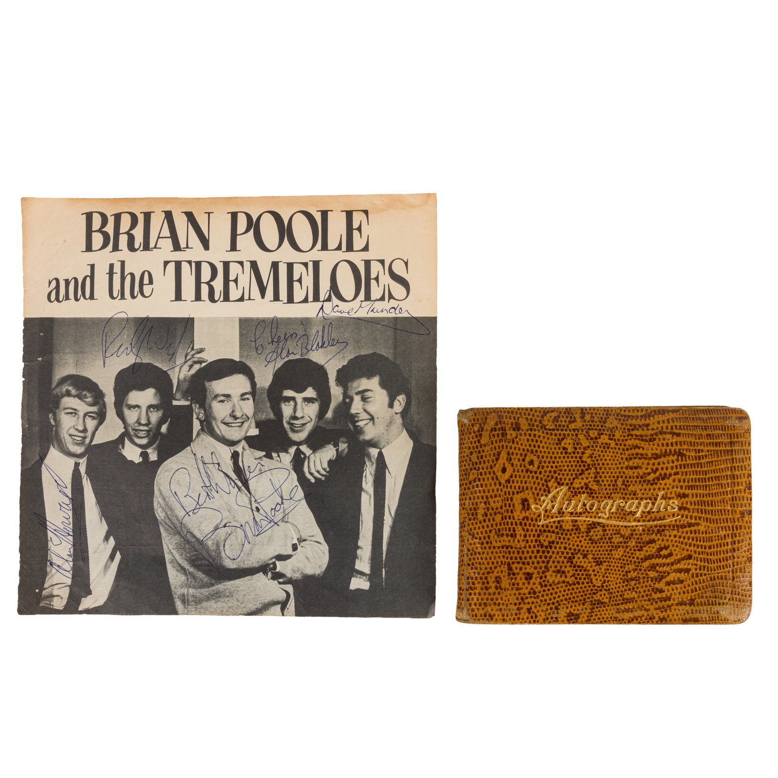 Autograph Album.-Incl. the Hollies c. 1960s - 5