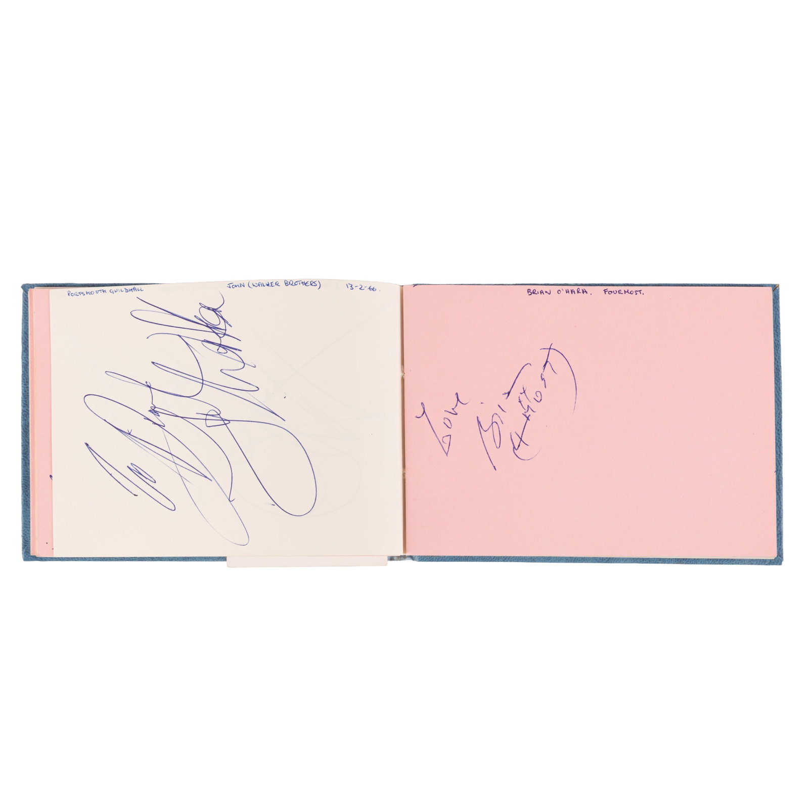 Autograph Albums.- Pop Music 1960s - 4