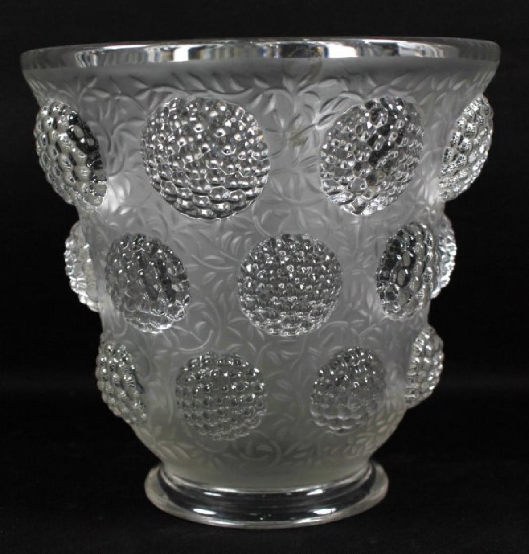 VERLYS FROSTED GLASS BUBBLE VASE (1 of 3)