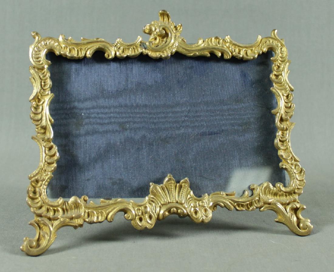 FRENCH STYLE BRONZE PICTURE FRAME (1 of 3)