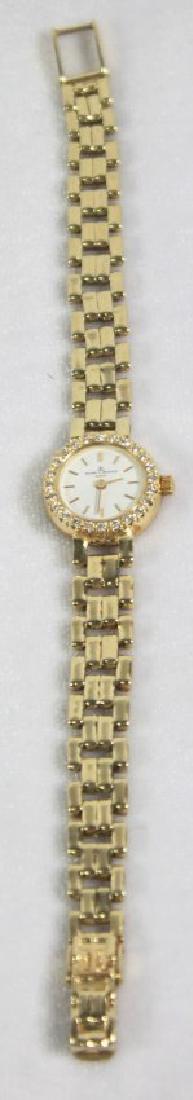 LADIES BAUME & MERCIER DIAMOND AND 14 K YELLOW GOLD (1 of 7)