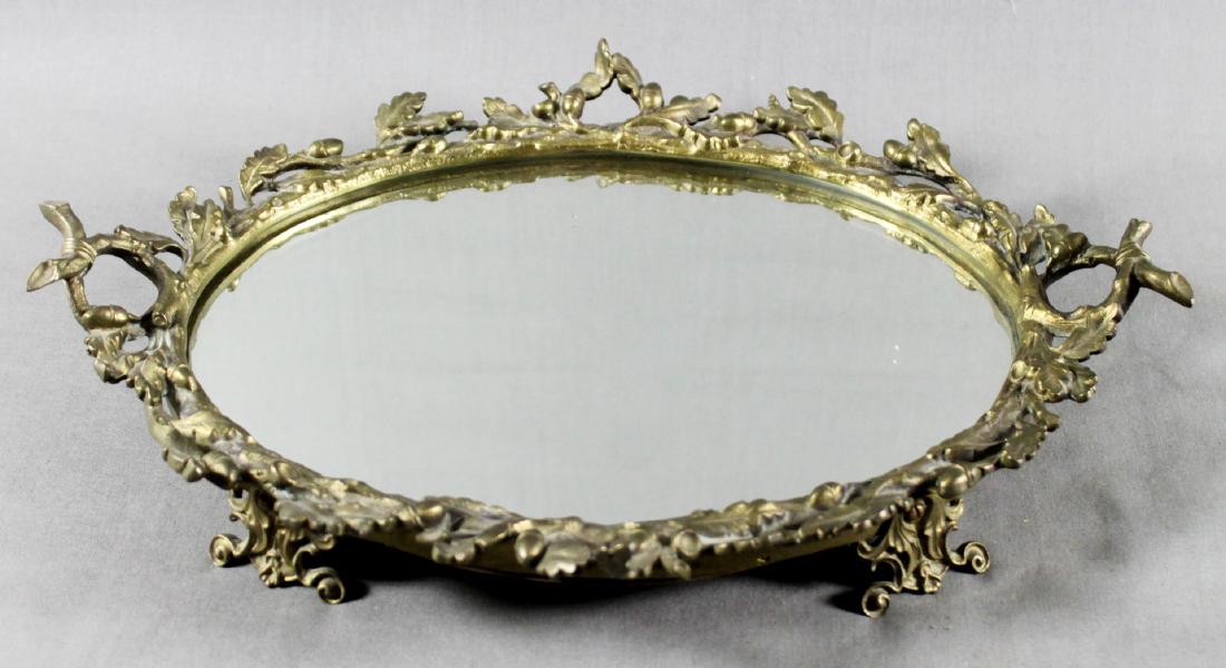 BRONZE MIRRORED TRAY (1 of 2)
