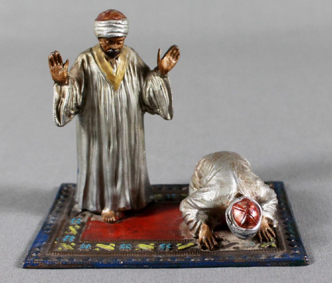 AUSTRIAN COLD PAINTED GROUP ON RUG (1 of 4)