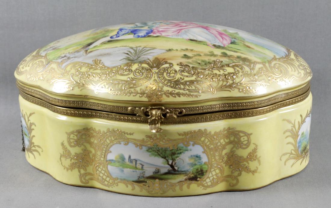 LARGE SEVRES STYLE BOX (1 of 8)
