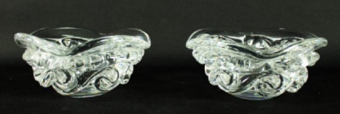 PAIR OF BACCARAT BOWLS (1 of 4)