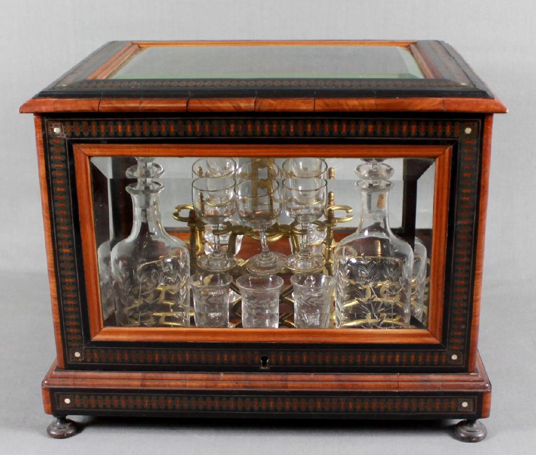 19TH C. TANTALUS SET (1 of 8)
