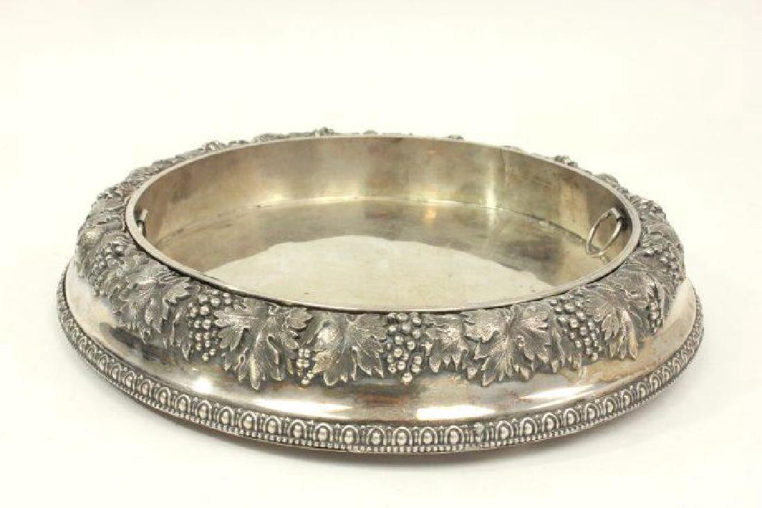 Early Sheffield Silverplate Fruit Dish (1 of 3)