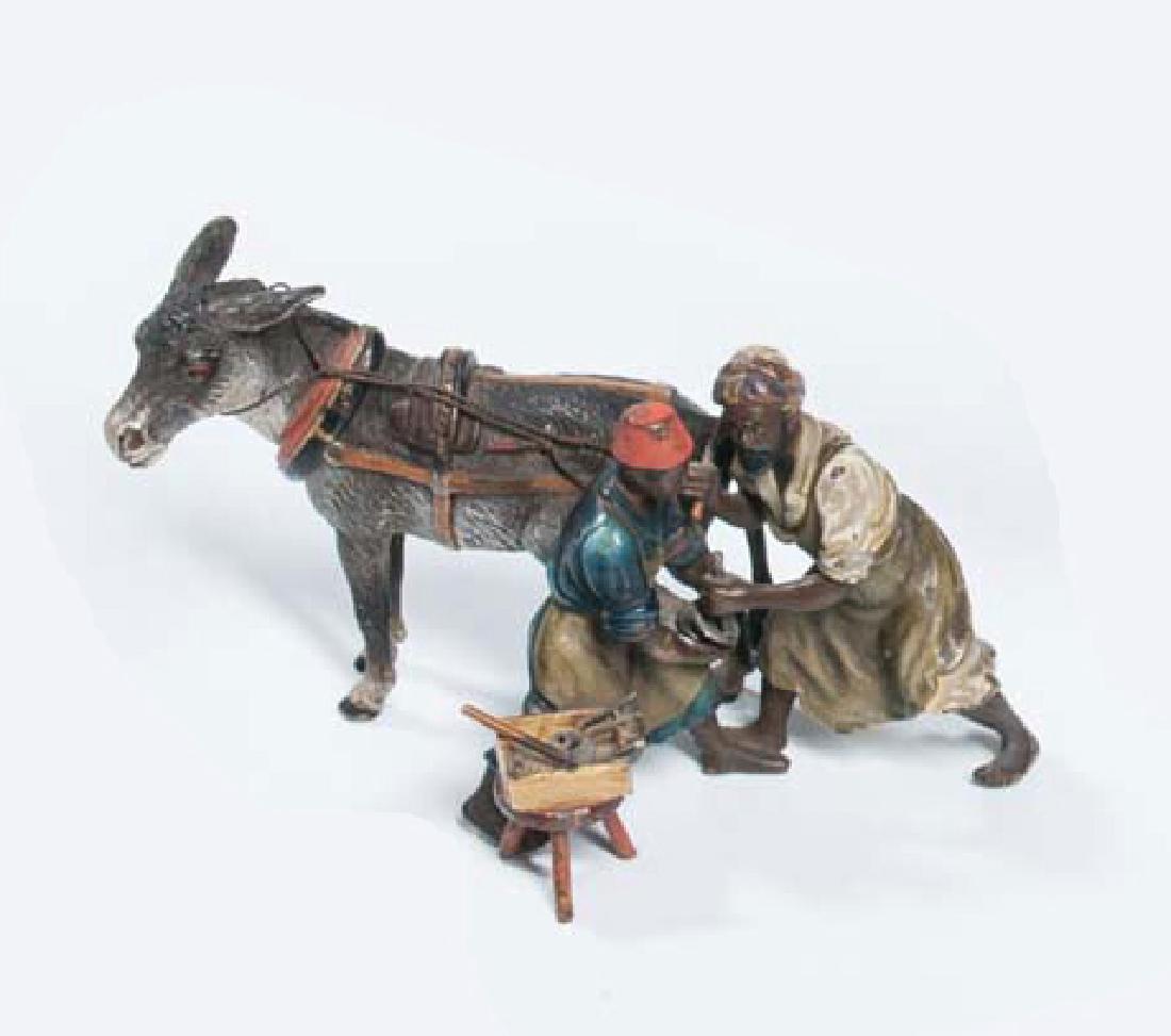 Austrian Cold-painted Bronze Figure, early 20th century (1 of 1)