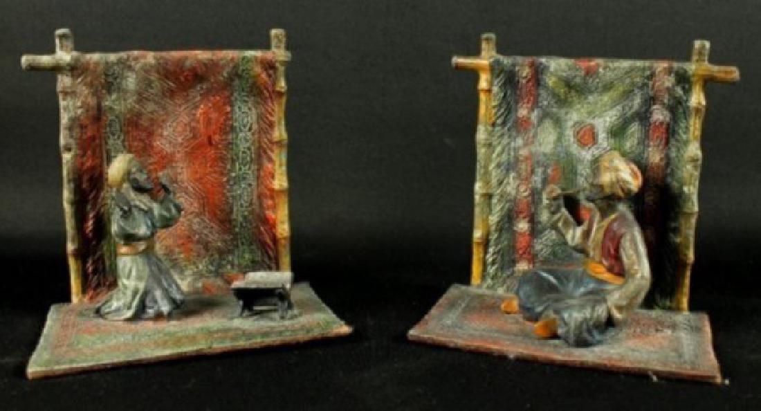 Pair Of Cold Painted Enamel Figures (1 of 4)