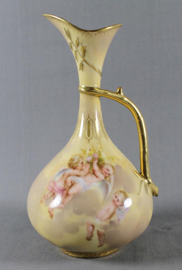 ROYAL VIENNA PORCELAIN EWER (1 of 5)