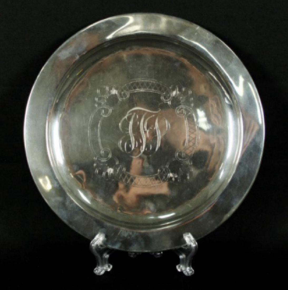 JUVENTO LOPEZ MANRIQUE MEXICAN STERLING SILVER PLATE (1 of 3)