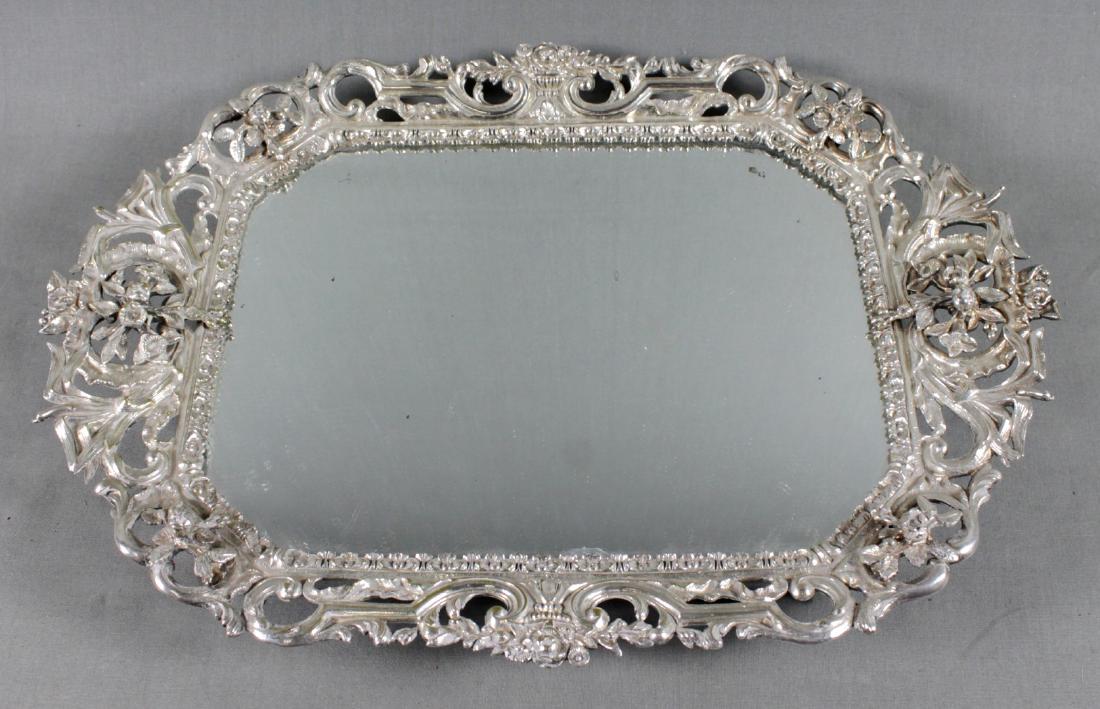 SILVERPLATED MIRROR PLATEAU (1 of 3)