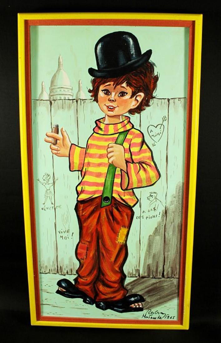 VINTAGE PAINTING SIGNED C. 1965 (1 of 3)