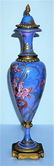 19TH C ANTIQUE FRENCH GILT BRONZE & SEVRES PORCELAIN - 6