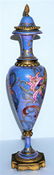 19TH C ANTIQUE FRENCH GILT BRONZE & SEVRES PORCELAIN - 9