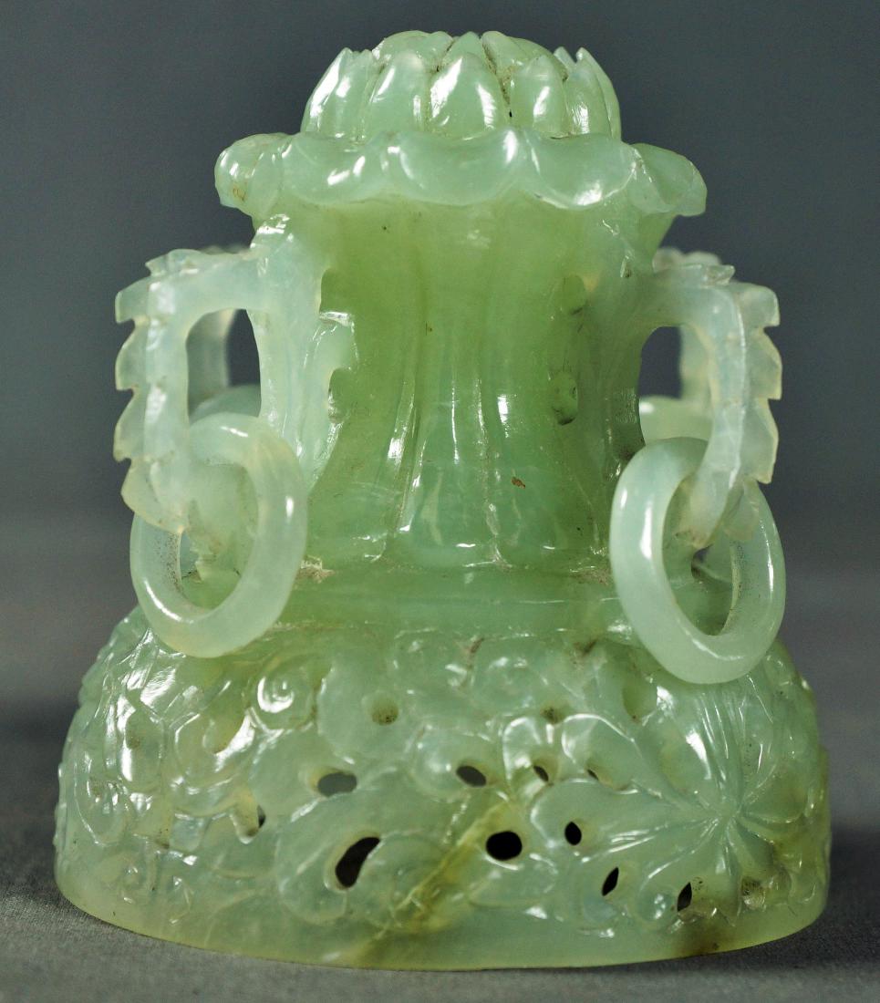 CHINESE CARVED STONE CENSER: CHINESE CARVED STONE CENSER
