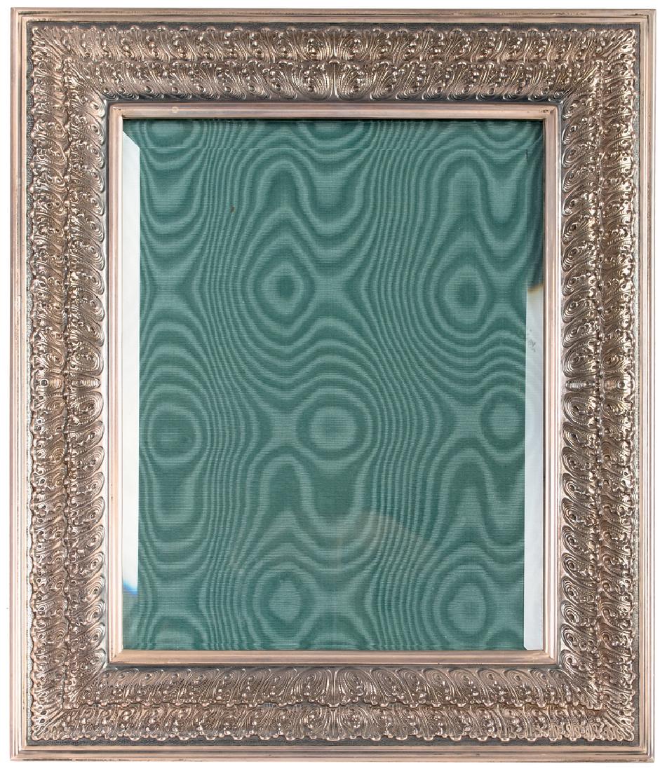 BUCCELLATI REPOUSSE STERLING SILVER PICTURE FRAME (1 of 7)