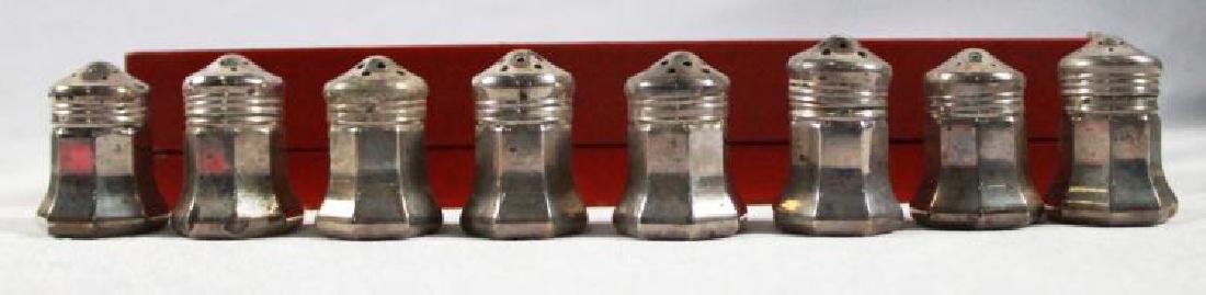 CARTIER STERLING SILVER SALT AND PEPPER SET WITH BOX (1 of 4)