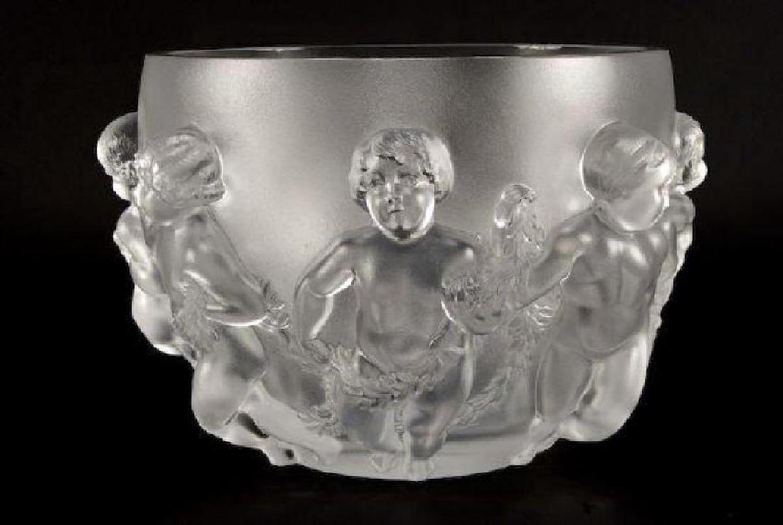 Lalique "Luxembourg" Crystal Vase (1 of 3)