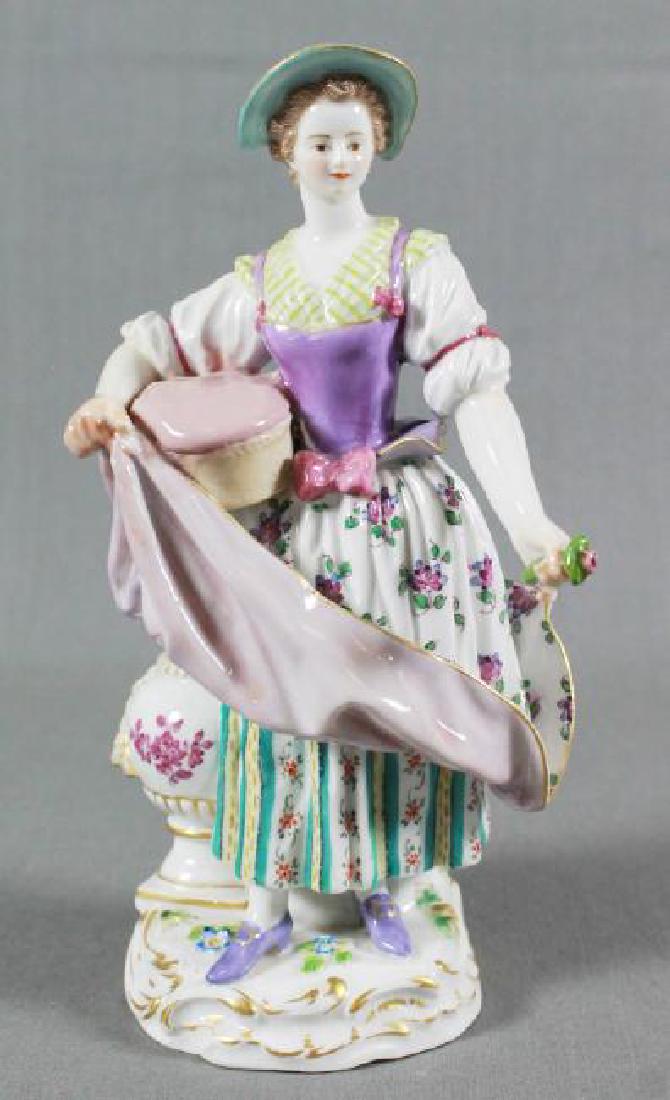 Meissen Figure Of Woman With Pillow (1 of 4)