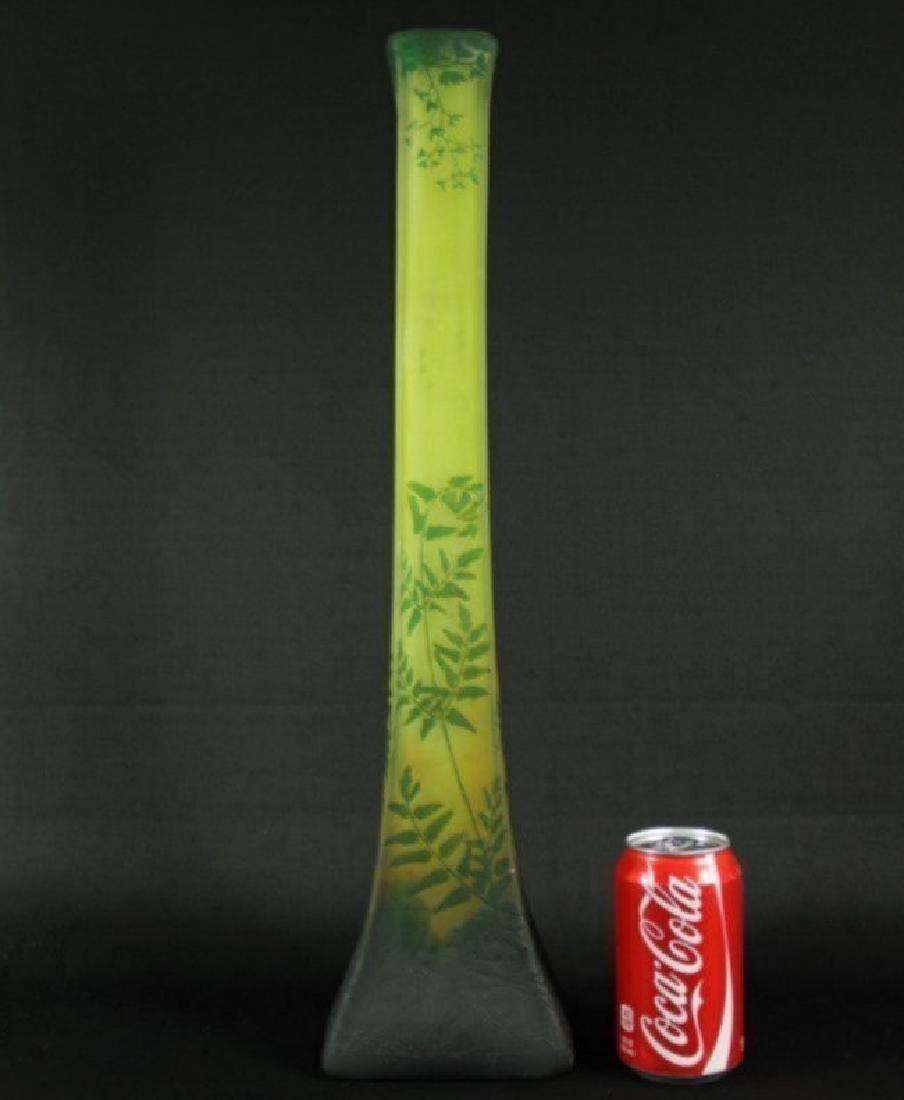 Daum Nancy Vase With Ferns (1 of 5)