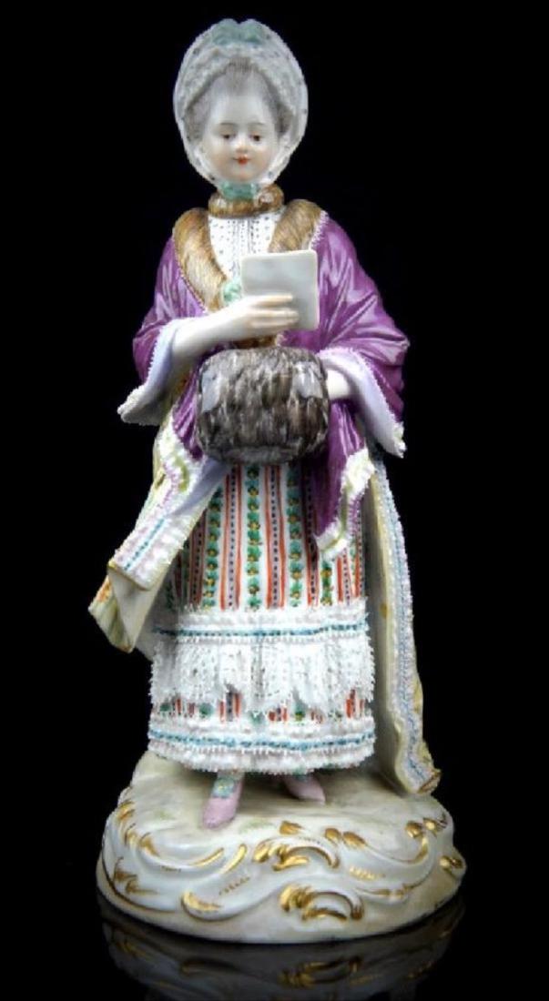 Antqiue Meissen Porcelain Figural Sculpture (1 of 8)