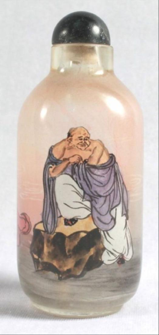Chinese Reverse Paint Snuff Bottle (1 of 8)