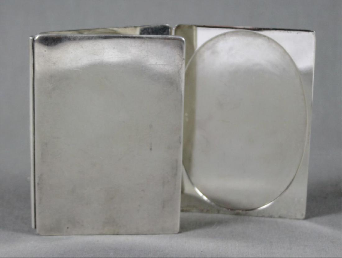 Tiffany And Co. Sterling Silver Triptych Pocket Photo (1 of 4)