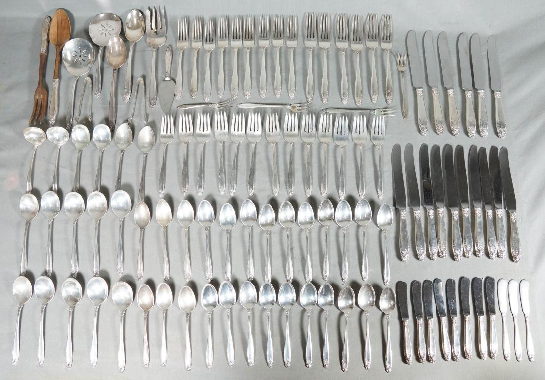 110 Pieces Of International Prelude Sterling Flatware (1 of 7)